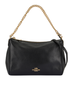 Carrie Crossbody, Leather, Black, MIV, S, 3*